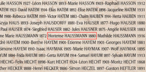 Hortense HAUSSMANN