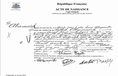 Raphaël ABRAMOVI(T)CH